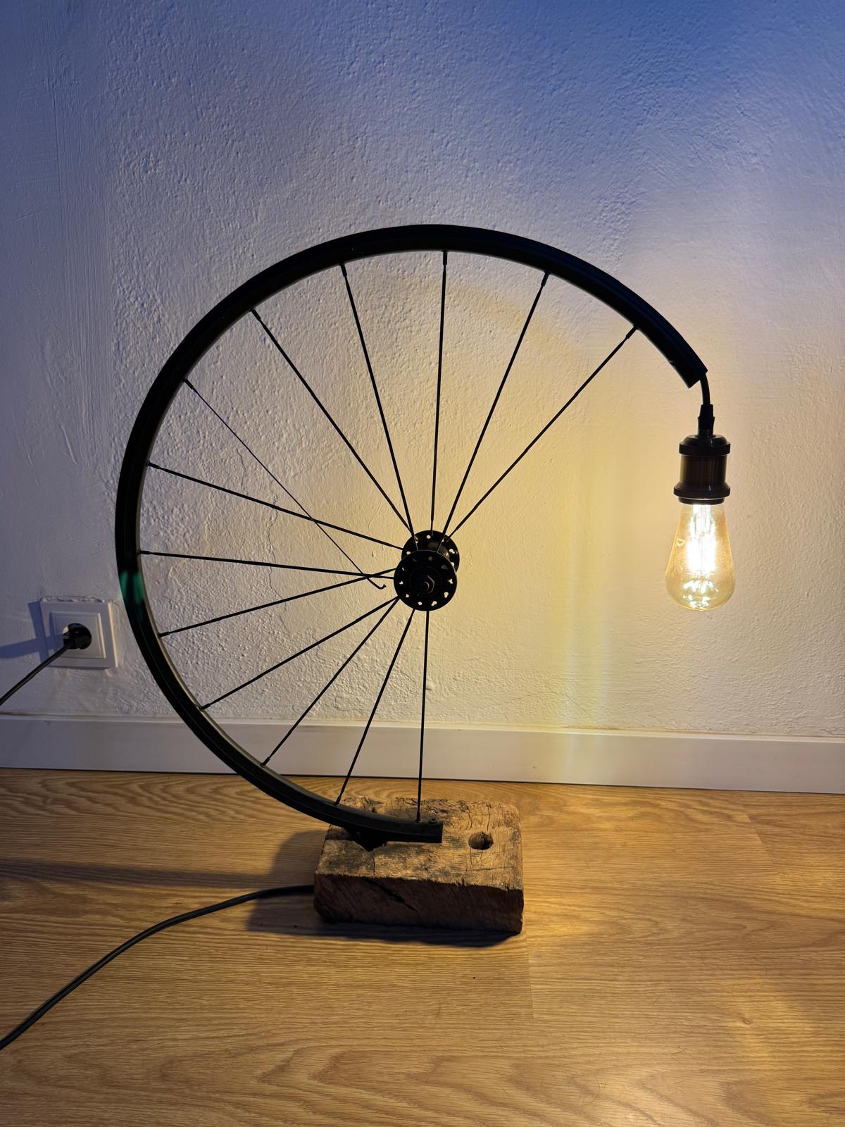 Lampara roda bici